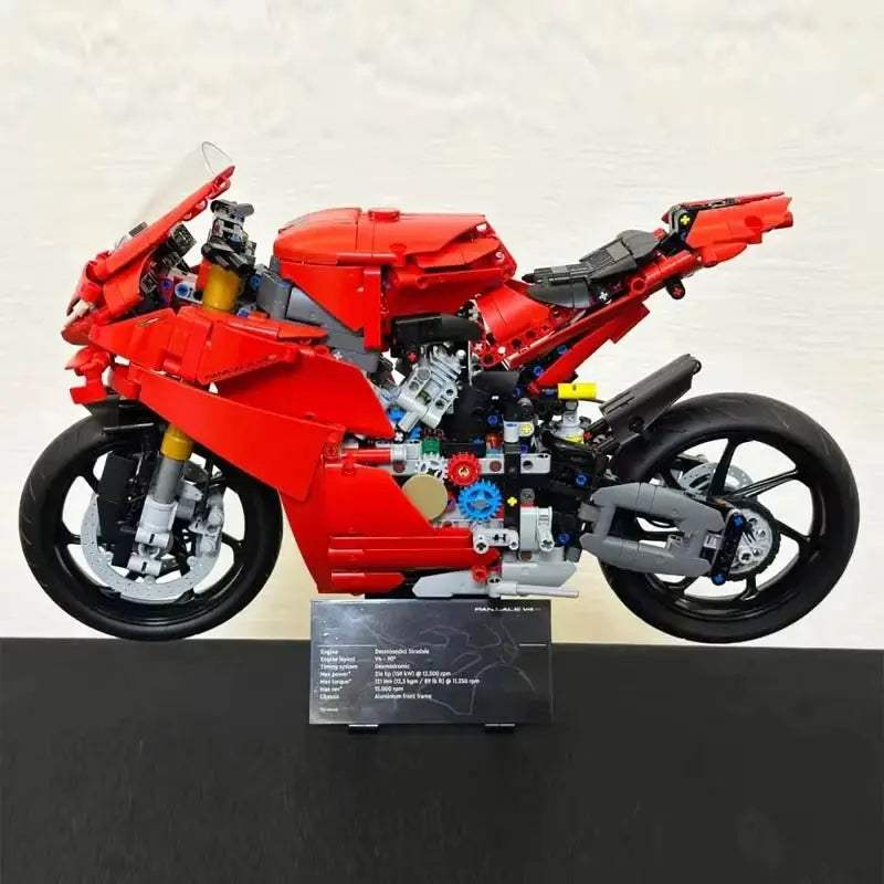  Motorcycle Building Blocks Lego Compatible Racing Kit -  ToylandEU™