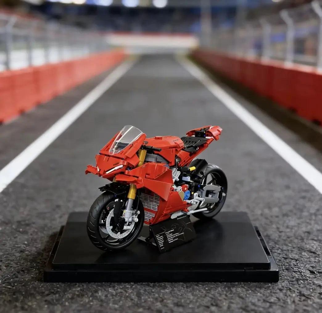  Motorcycle Building Blocks Lego Compatible Racing Kit -  ToylandEU™