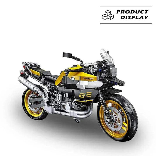  Motorcycle Building Blocks Model Kit For Kids Gift -  ToylandEU™