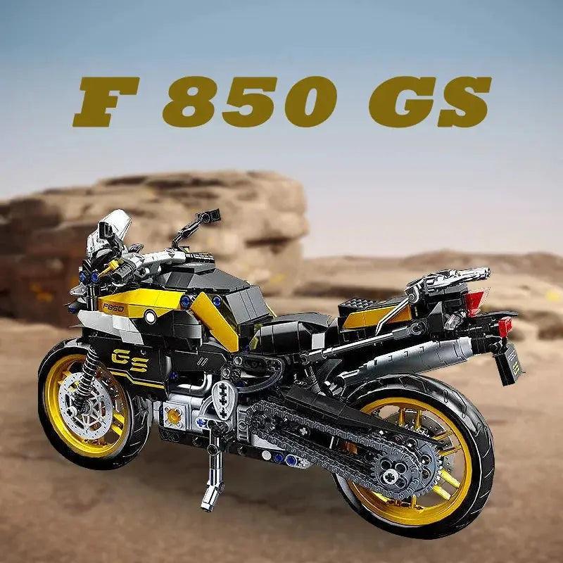  Motorcycle Building Blocks Model Kit For Kids Gift -  ToylandEU™