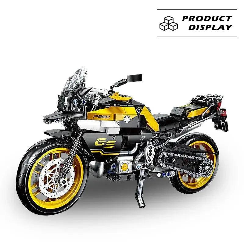  Motorcycle Building Blocks Model Kit For Kids Gift -  ToylandEU™