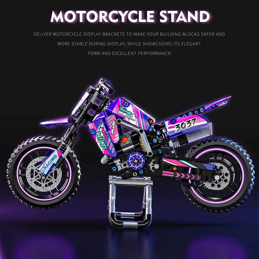  Motorcycle Building Blocks STEM Kit Collectible -  ToylandEU™