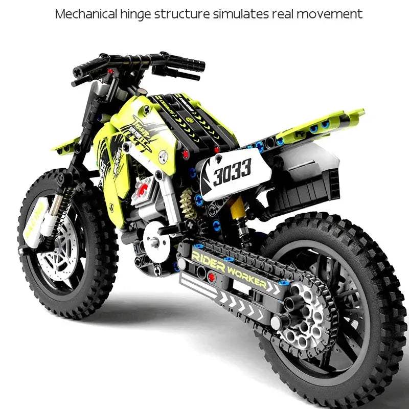  Motorcycle Building Blocks STEM Kit Collectible -  ToylandEU™