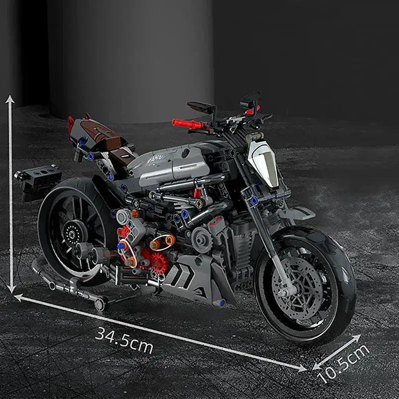  Motorcycle Building Blocks Set 827 Pieces Free Replacement -  ToylandEU™