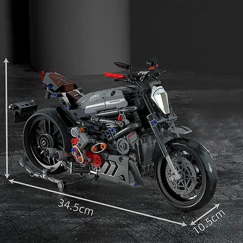  Motorcycle Building Blocks Set 827 Pieces Free Replacement -  ToylandEU™