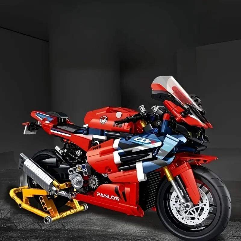  Motorcycle Building Blocks Set LEGO Compatible Safe -  ToylandEU™