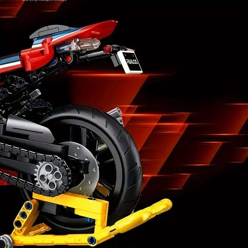  Motorcycle Building Blocks Set LEGO Compatible Safe -  ToylandEU™