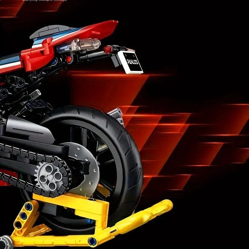  Motorcycle Building Blocks Set LEGO Compatible Safe -  ToylandEU™
