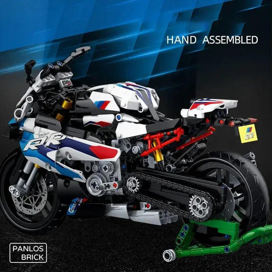  Motorcycle Building Blocks Speedy Supercar 912 Pcs -  ToylandEU™