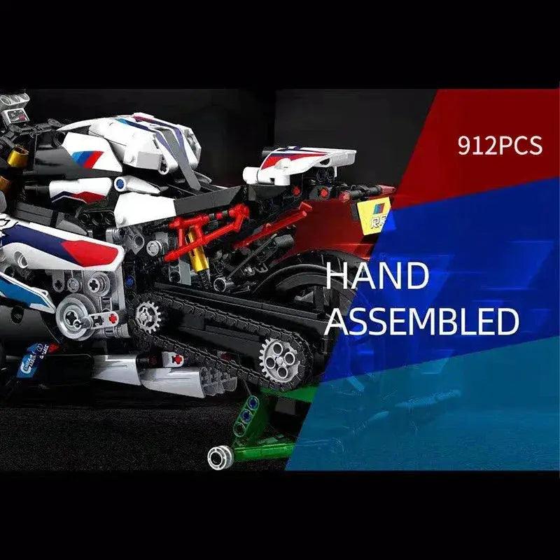  Motorcycle Building Blocks Speedy Supercar 912 Pcs -  ToylandEU™