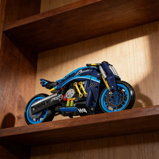 Motorcycle Building Kit Educational Toy For Kids Lego -  ToylandEU™