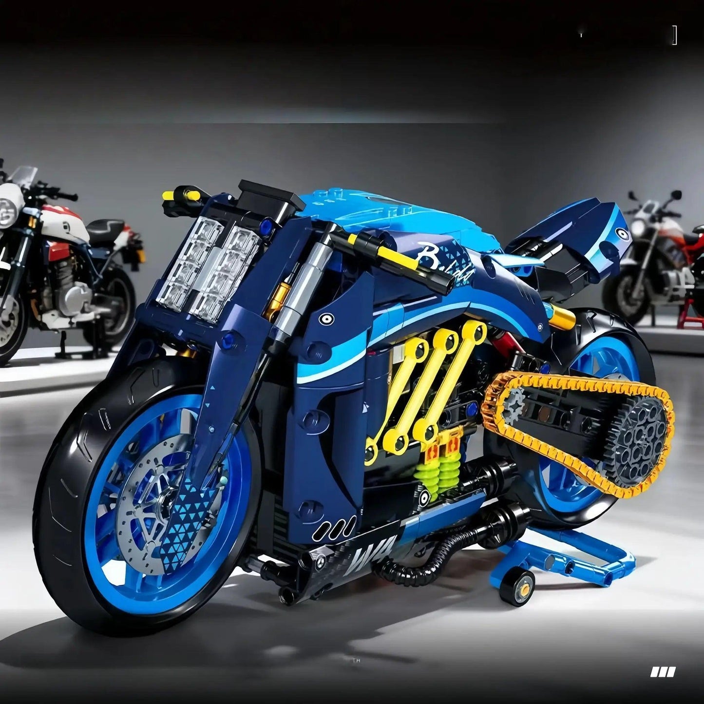  Motorcycle Building Kit Educational Toy For Kids Lego -  ToylandEU™