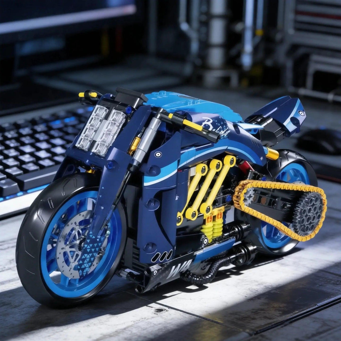  Motorcycle Building Kit Educational Toy For Kids Lego -  ToylandEU™