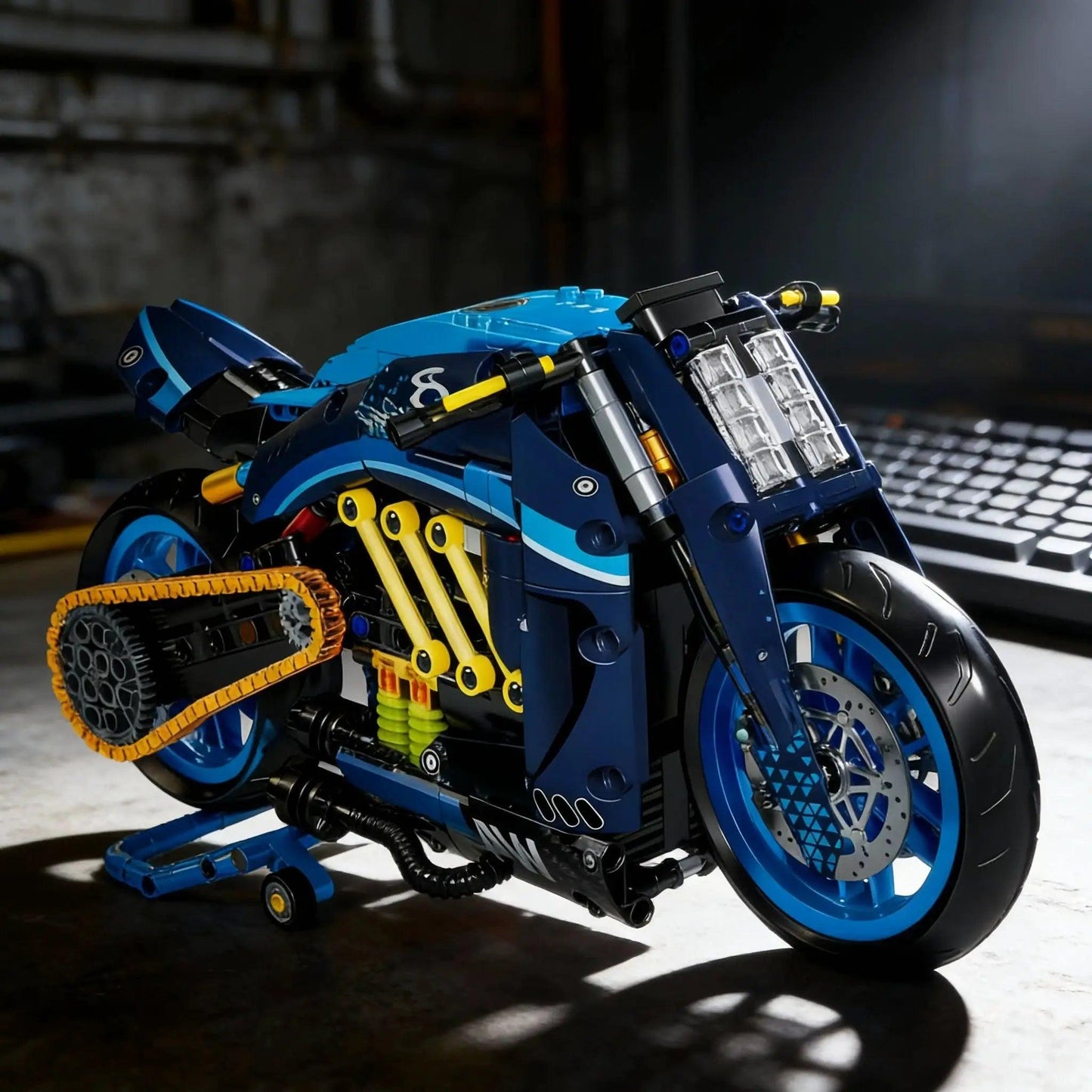  Motorcycle Building Kit Educational Toy For Kids Lego -  ToylandEU™