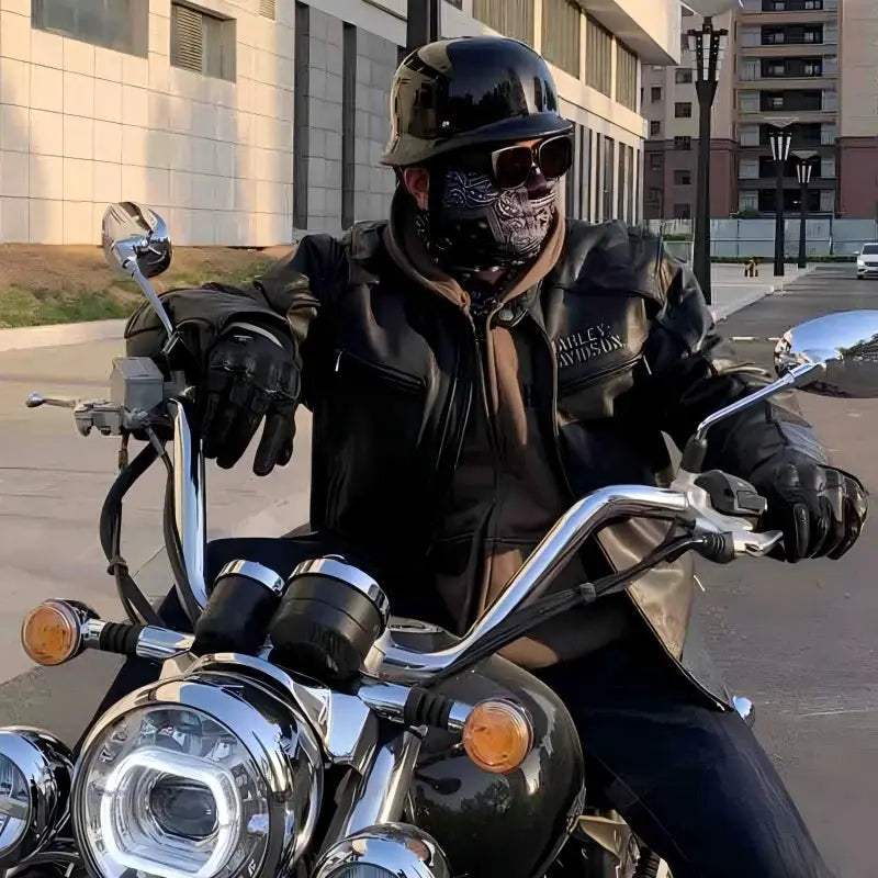 Motorcycle Half Helmet for All Seasons Unisex Cruiser - ToylandEU