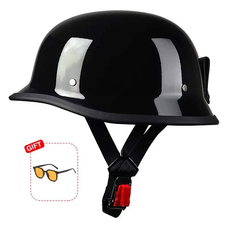 Motorcycle Half Helmet for All Seasons Unisex Cruiser - ToylandEU