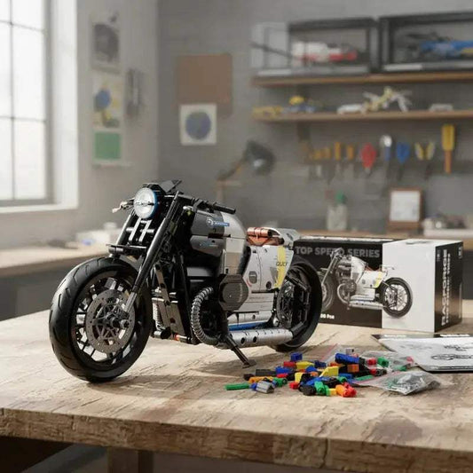  Motorcycle Model Building Blocks Lego Compatible Kit -  ToylandEU™