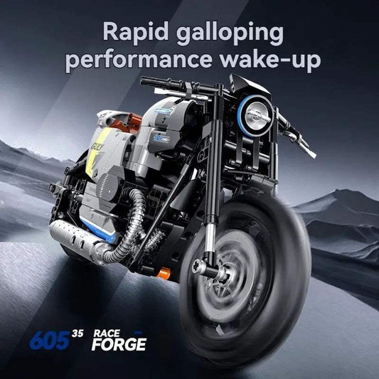  Motorcycle Model Building Blocks Lego Compatible Kit -  ToylandEU™