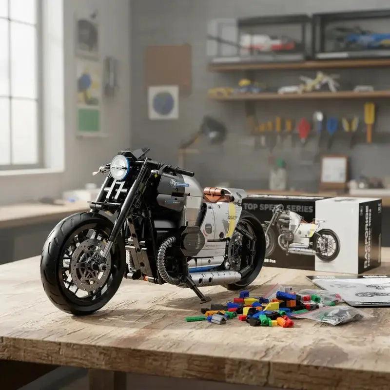  Motorcycle Model Building Blocks Lego Compatible Kit -  ToylandEU™