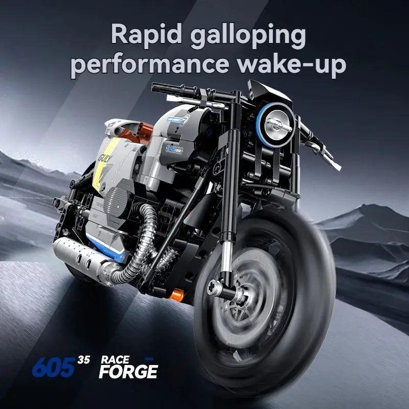  Motorcycle Model Building Blocks Lego Compatible Kit -  ToylandEU™