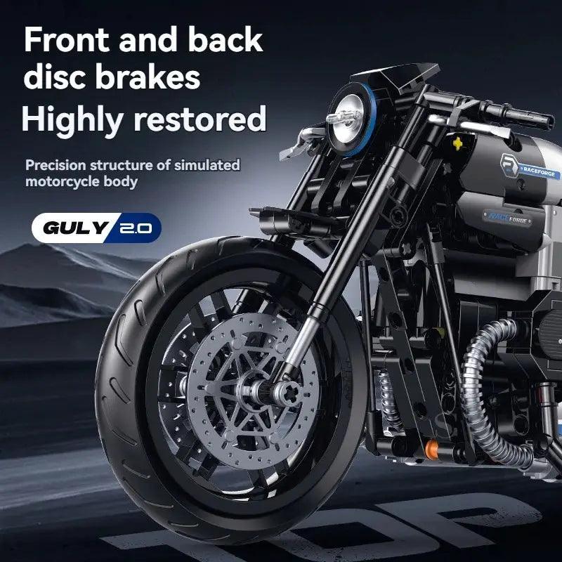  Motorcycle Model Building Blocks Lego Compatible Kit -  ToylandEU™