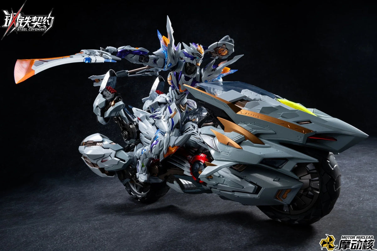 Motorcycle Model Set | 250mm White Tiger & Tiger Shark | Toylandeu™