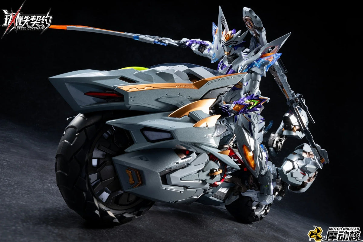 Motorcycle Model Set | 250mm White Tiger & Tiger Shark | Toylandeu™