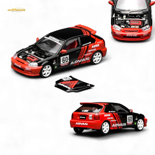  Honda Civic Type R EK9 Diecast 1 64 Advan Limited -  ToylandEU™