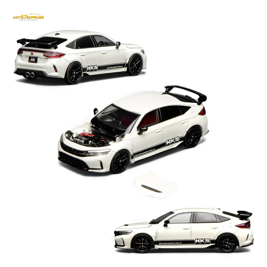  Honda Civic Type R FL5 Diecast White Edition -  ToylandEU™