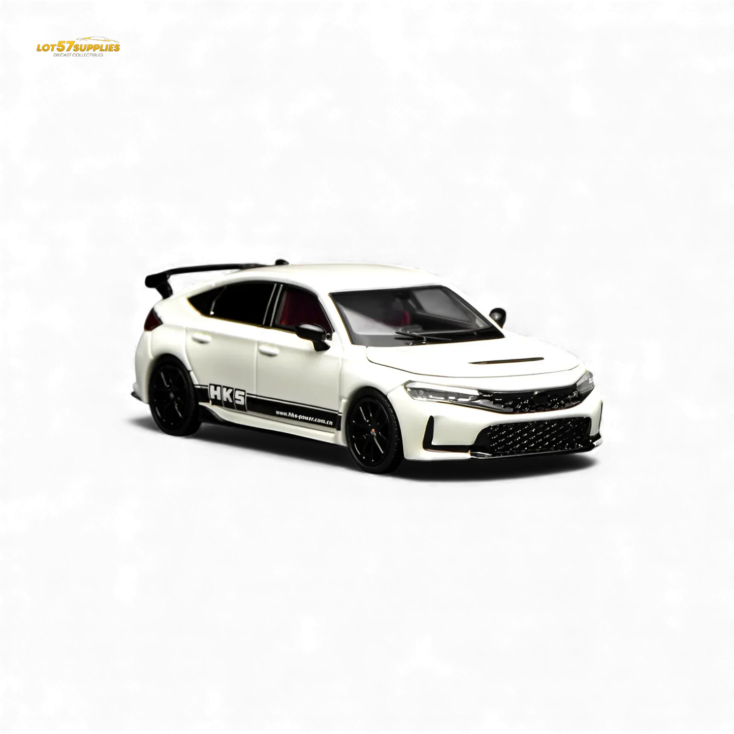 Honda Civic Type R FL5 Diecast White Edition Model Collectible - ToylandEU