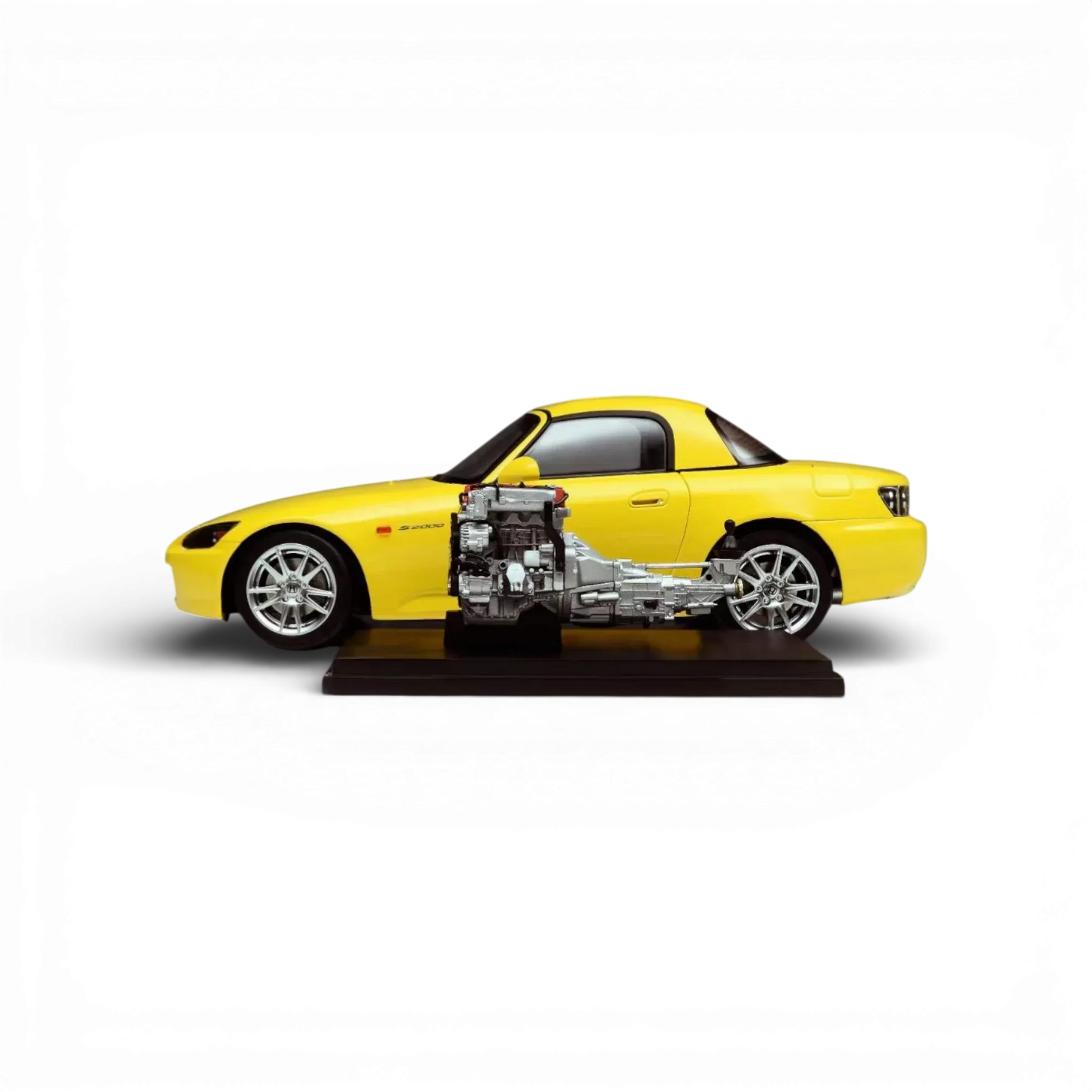 Motorhelix Honda S2000 AP2 Indy Yellow Pearl 1:18 Scale - ToylandEU