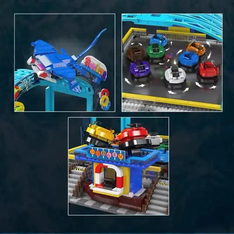  Motorized Bumper Boats Educational Building Blocks Set -  ToylandEU™