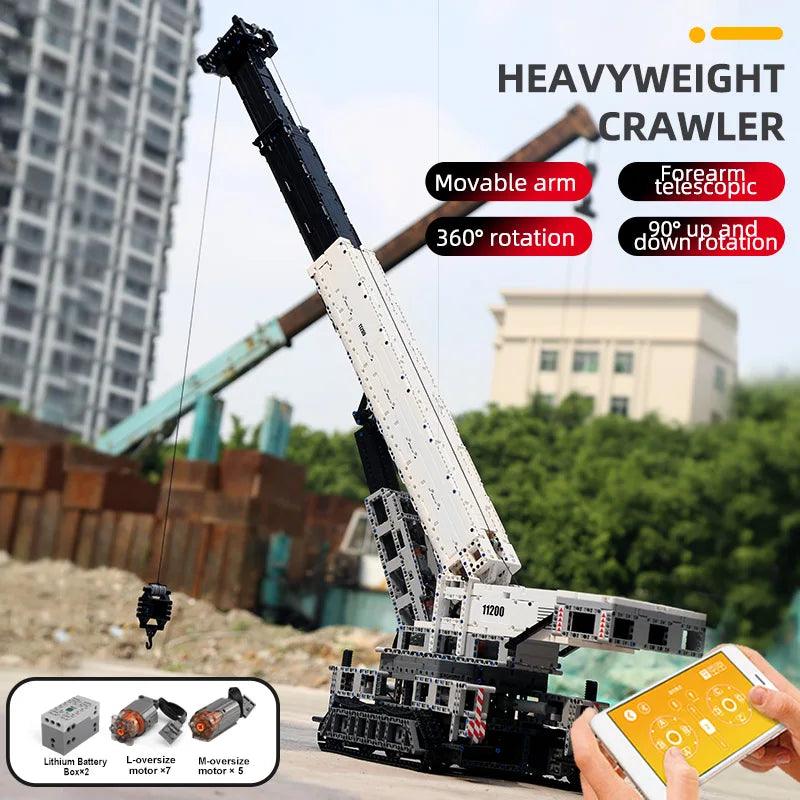 Motorized Crane Set | Remote Controlled | Toylandeu™