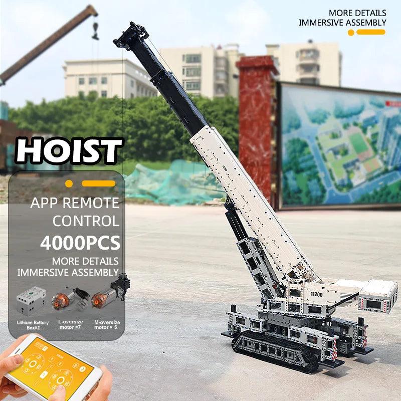 Motorized Crane Set | Remote Controlled | Toylandeu™