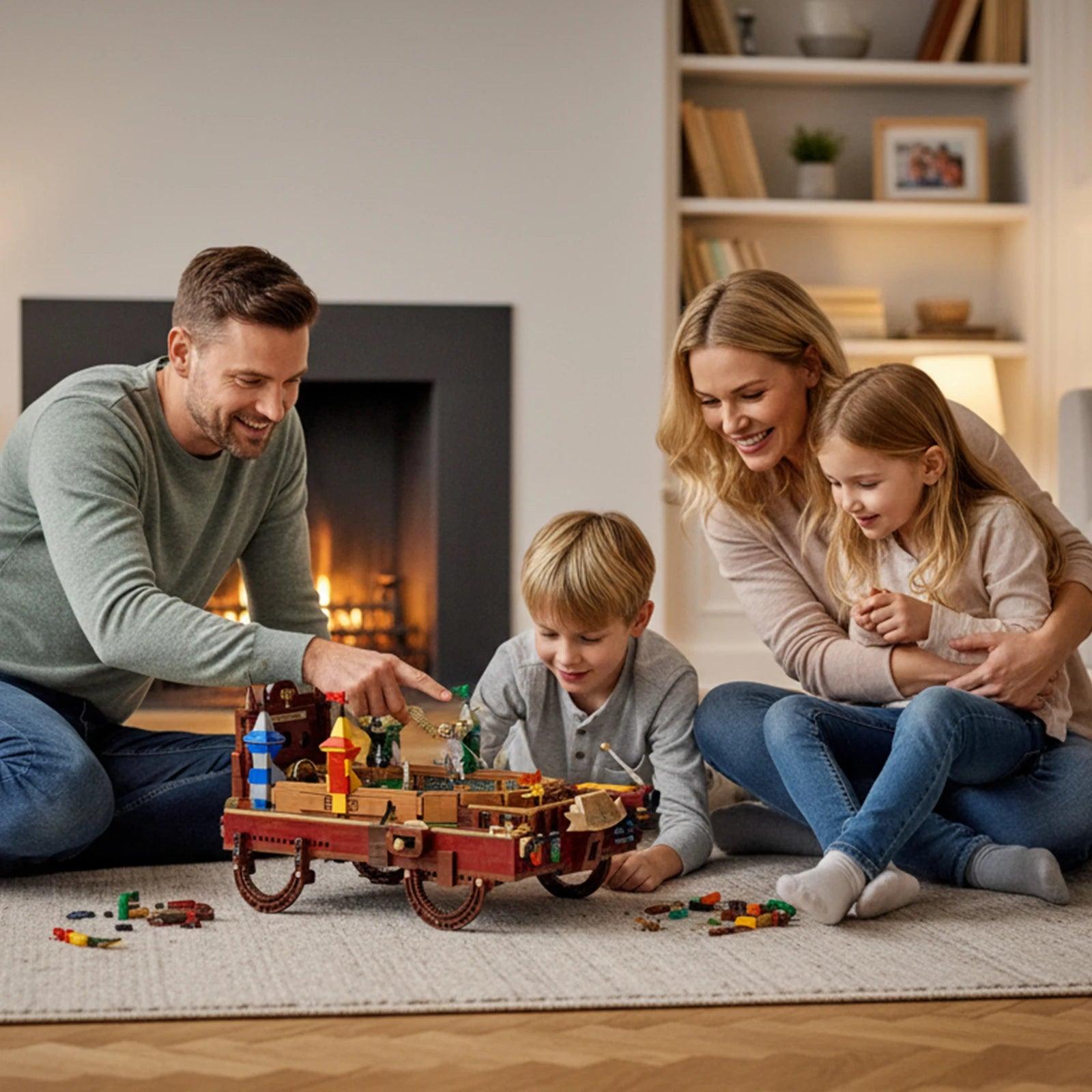 Motorized Game Table Building Blocks | 2240 Pcs | Toylandeu™