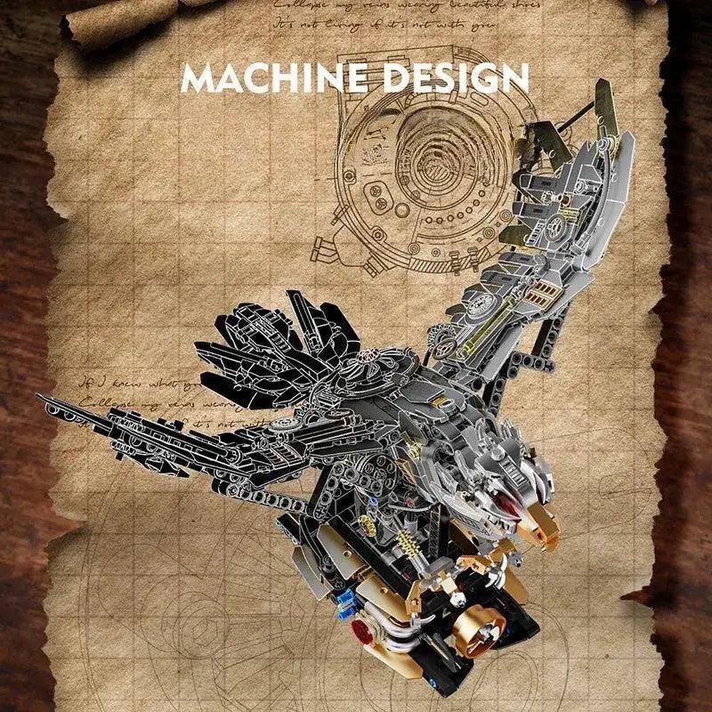  Motorized Mechanical Eagle Building Blocks Kit Lego Fun -  ToylandEU™