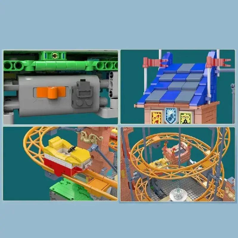  Motorized Roller Coaster Lego Building Blocks Set -  ToylandEU™