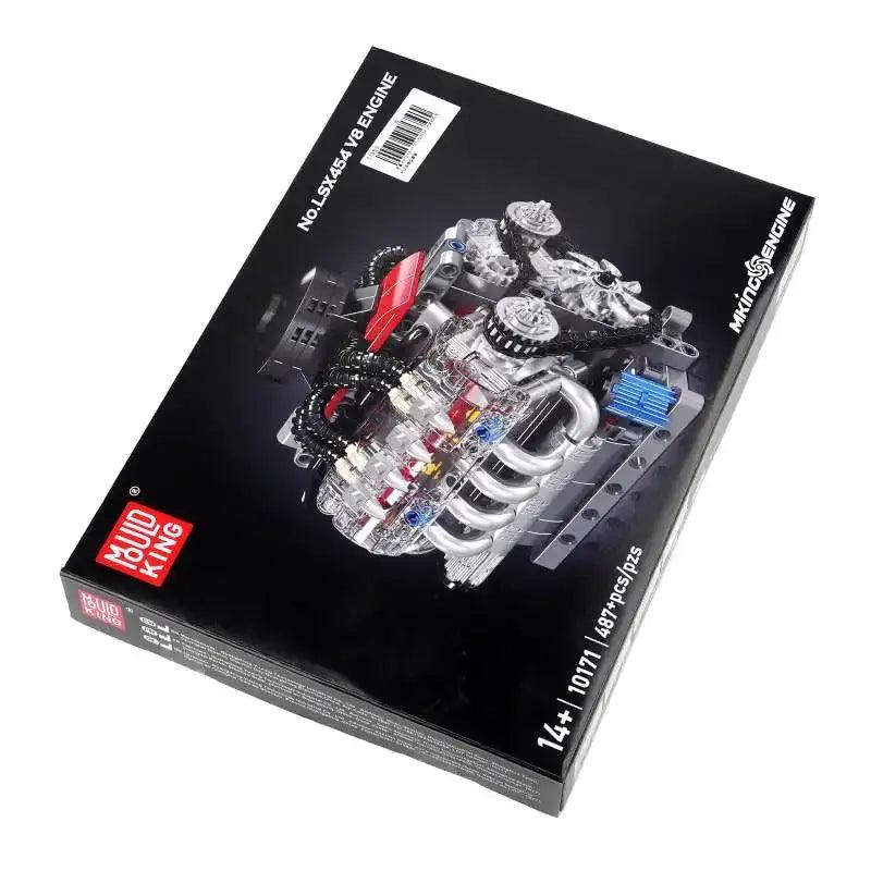  Motorized V8 Engine Building Blocks Kit Educational -  ToylandEU™