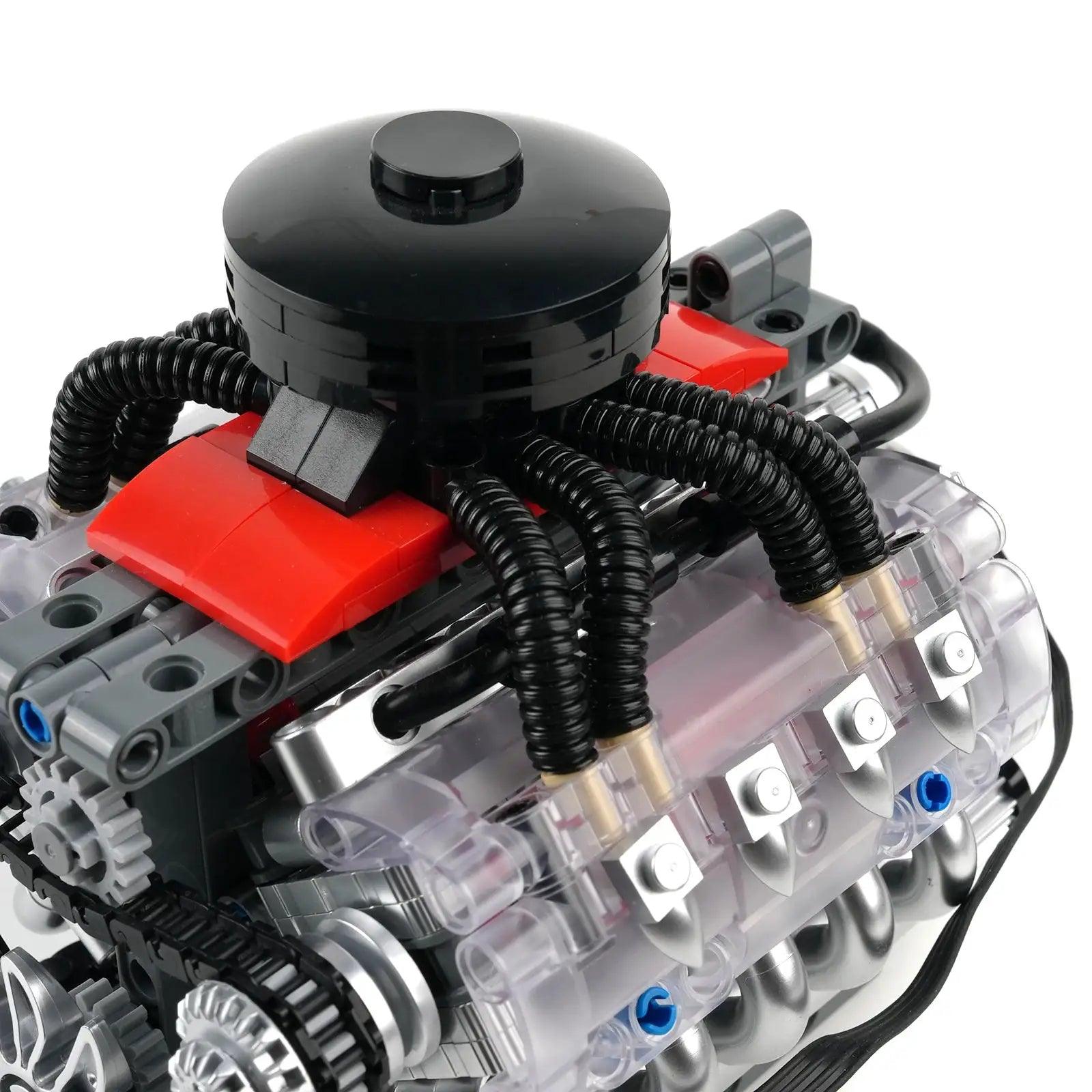  Motorized V8 Engine Building Blocks Set For LEGO Kids -  ToylandEU™