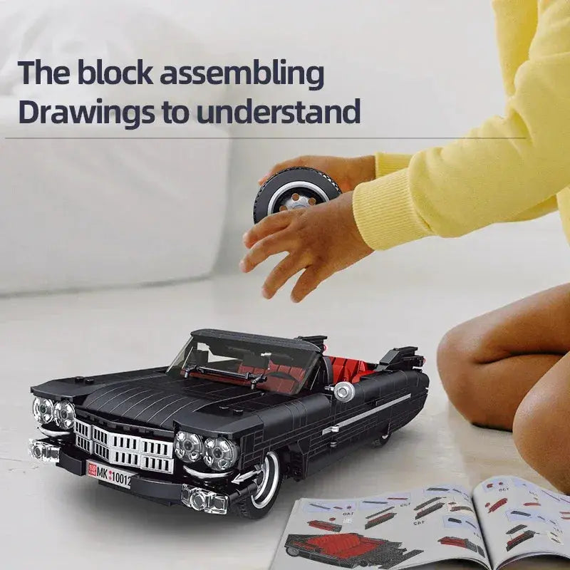 Mould King 10012 LEGO Compatible Car Building Blocks Educational Set - ToylandEU