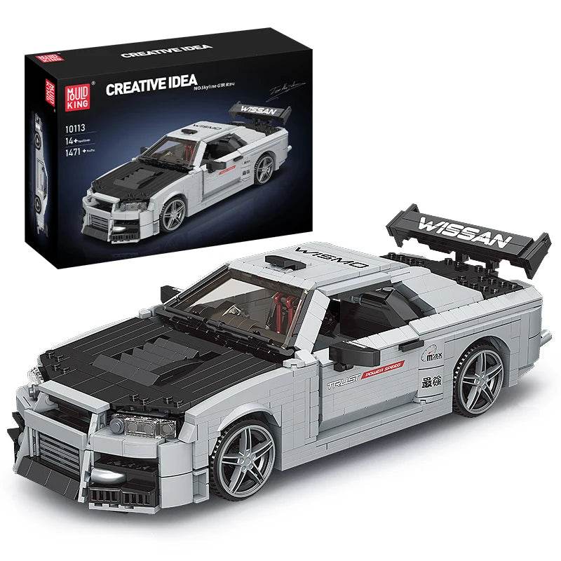 Mould King 10113 Technical Car Building Block MOC Skyline Car - ToylandEU