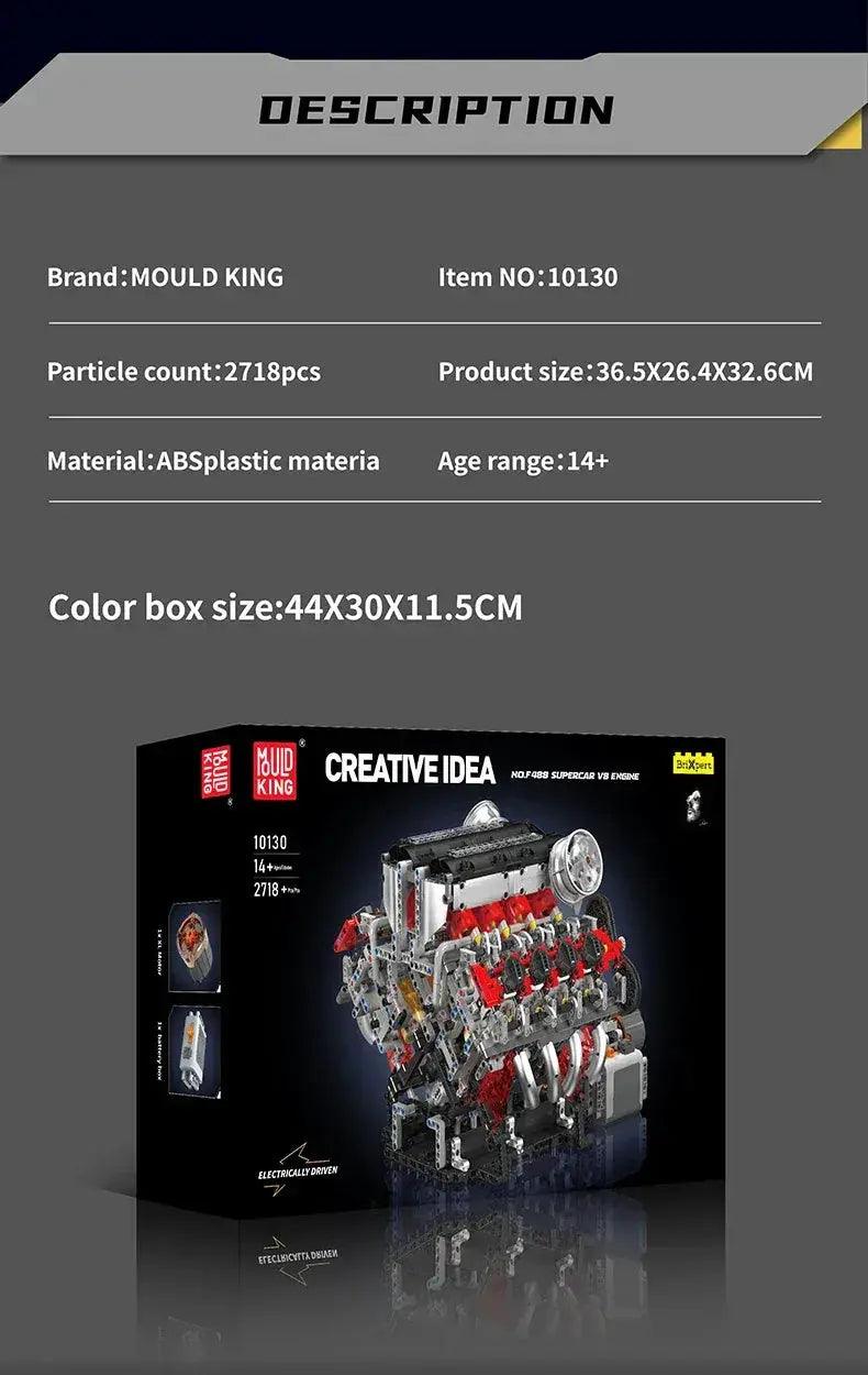  Mould King 10130 F488 Lego Compatible Premium Block Set -  ToylandEU™