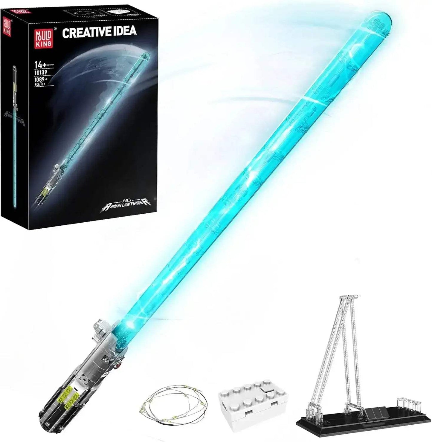 Mould King 10139 Star Wars Lightsaber Led Light Building Blocks - ToylandEU