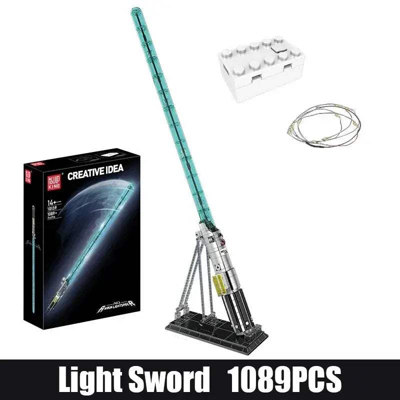 Mould King 10139 Star Wars Lightsaber Led Light Building Blocks - ToylandEU