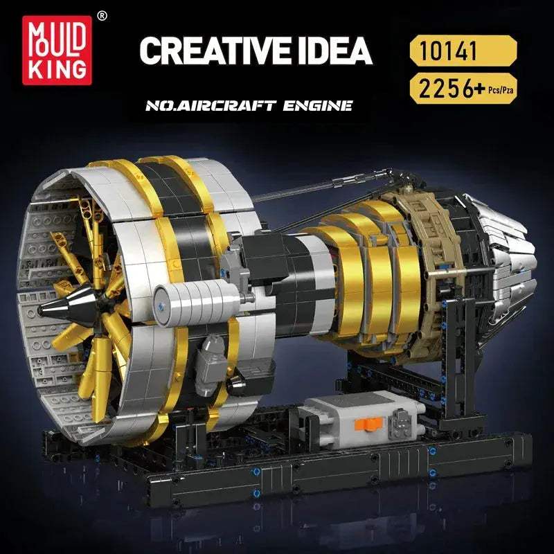 Mould King 10141 Motorized Engine Building Blocks Set - ToylandEU