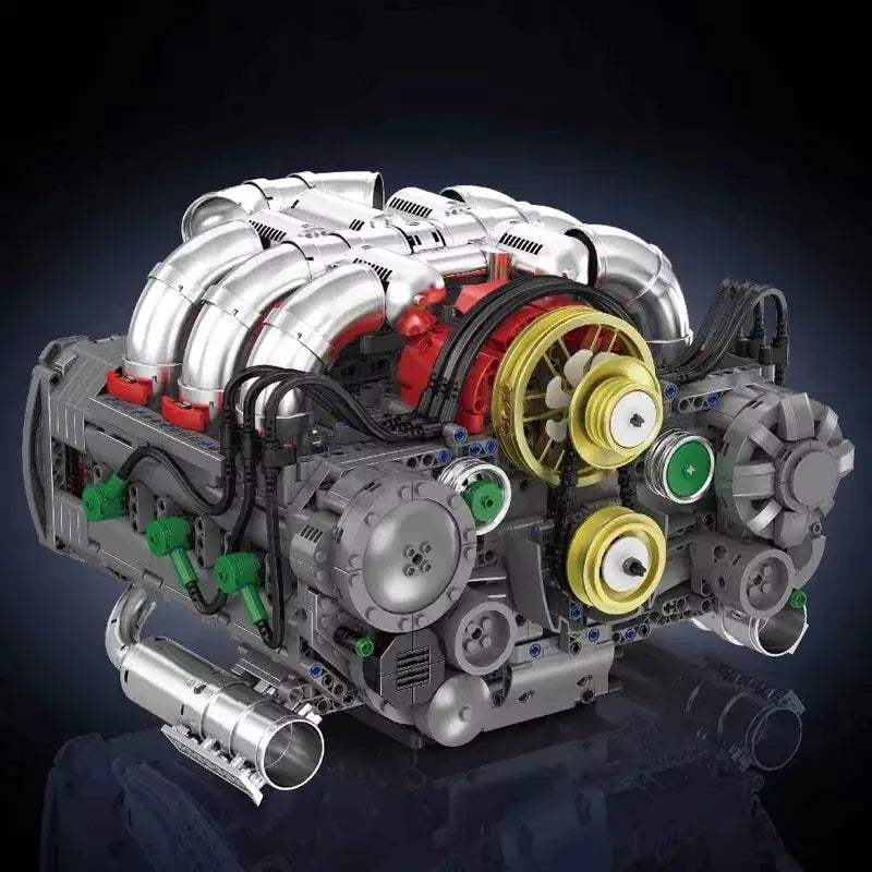 Mould King 10181 Motorized Engine Racing Car Building Kit - ToylandEU