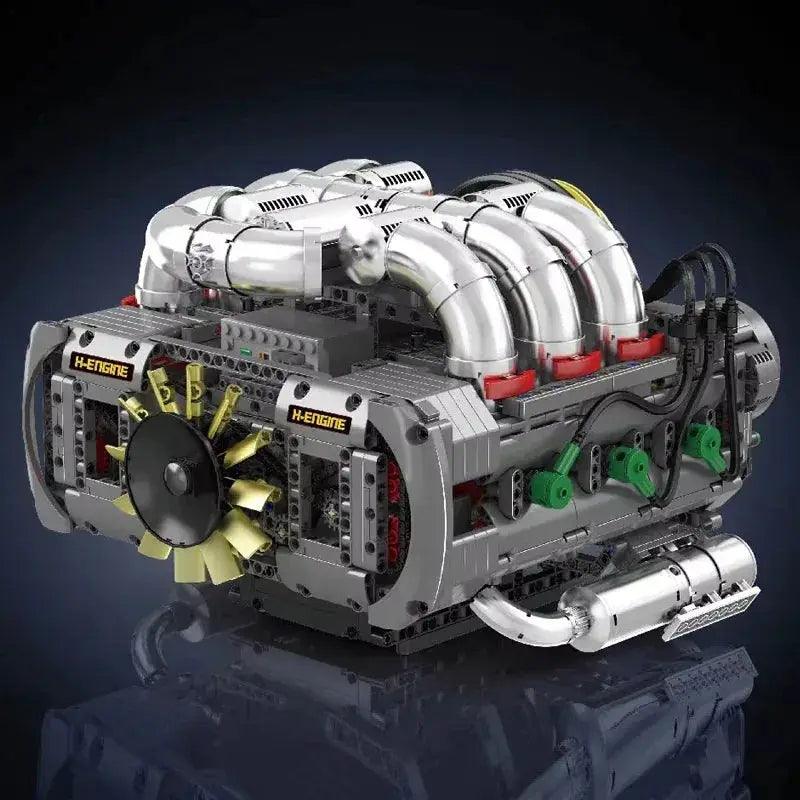  Mould King 10181 Motorized Engine Racing Car Kit Lego -  ToylandEU™