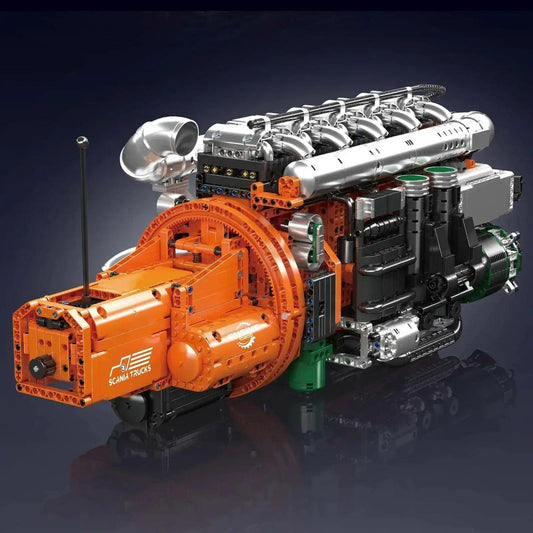  Mould King 10200 Technic Engine Educational Block Set -  ToylandEU™