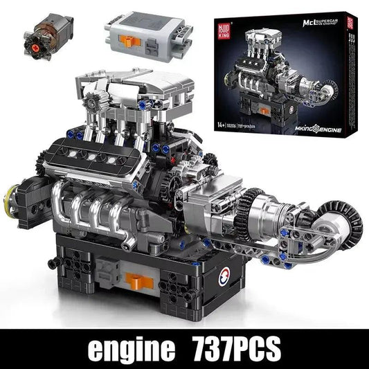  Mould King 10206 Remote Control Car Building Blocks V8 -  ToylandEU™