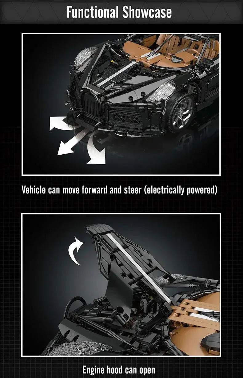 Mould King 13163 Remote Control Car Building Blocks Set Educational - ToylandEU